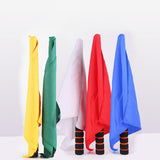 Referee Flag Portable for Football Field Hockey Training Basketball Training