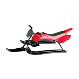 Snow Sled Boys for Downhill Portable Outdoor Activities Games Ski Sled Red