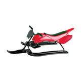 Snow Sled Boys for Downhill Portable Outdoor Activities Games Ski Sled Red