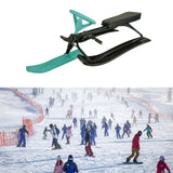 Snow Sled with Steering Wheel and Brake Snow Sledge for Children Kids Adults