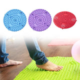 Foot Massage Mat Acupressure Mat Stand Up Pad for Game Bedroom Office Worker Blue