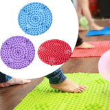 Foot Massage Mat Acupressure Mat Stand Up Pad for Game Bedroom Office Worker Blue