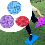 Foot Massage Mat Acupressure Mat Stand Up Pad for Game Bedroom Office Worker Blue