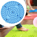 Foot Massage Mat Acupressure Mat Stand Up Pad for Game Bedroom Office Worker Blue