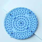 Foot Massage Mat Acupressure Mat Stand Up Pad for Game Bedroom Office Worker Blue