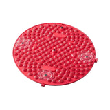 Foot Massage Mat Acupressure Mat Stand Up Pad for Game Bedroom Office Worker Red