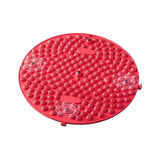 Foot Massage Mat Acupressure Mat Stand Up Pad for Game Bedroom Office Worker Red