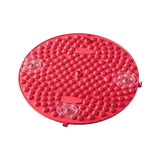 Foot Massage Mat Acupressure Mat Stand Up Pad for Game Bedroom Office Worker Red