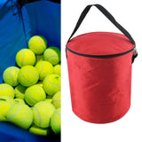 Tennis Ball Bag Carrying Bag Pickleball Bag Carrier Tennis Balls Storage Bag Red