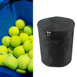 Tennis Ball Bag Carrying Bag Pickleball Bag Carrier Tennis Balls Storage Bag Black