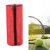 Tennis Ball Bag Portable Tennis Ball Basket for Pickleball Baseball Practice Red