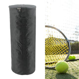 Tennis Ball Bag Portable Tennis Ball Basket for Pickleball Baseball Practice Black