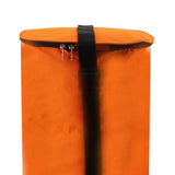 Tennis Ball Bag Portable Tennis Ball Basket for Pickleball Baseball Practice Orange