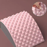 Back Massage Board Gift Soft Practical Back Stretcher for Yoga Hotel Pilates Pink