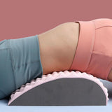 Back Massage Board Gift Soft Practical Back Stretcher for Yoga Hotel Pilates Pink