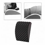 Back Massage Board Gift Soft Practical Back Stretcher for Yoga Hotel Pilates Black