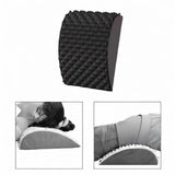 Back Massage Board Gift Soft Practical Back Stretcher for Yoga Hotel Pilates Black