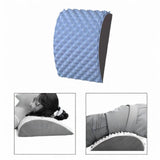 Back Massage Board Gift Soft Practical Back Stretcher for Yoga Hotel Pilates Blue