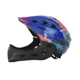 Bike Helmet for Kids Fashion Bicycle Helmet for Biking Outdoor Rock Climbing Blue