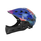 Bike Helmet for Kids Fashion Bicycle Helmet for Biking Outdoor Rock Climbing Blue