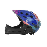 Bike Helmet for Kids Fashion Bicycle Helmet for Biking Outdoor Rock Climbing Blue