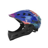 Bike Helmet for Kids Fashion Bicycle Helmet for Biking Outdoor Rock Climbing Blue