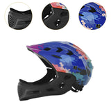 Bike Helmet for Kids Fashion Bicycle Helmet for Biking Outdoor Rock Climbing Blue