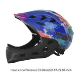 Bike Helmet for Kids Fashion Bicycle Helmet for Biking Outdoor Rock Climbing Blue