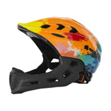 Bike Helmet for Kids Fashion Bicycle Helmet for Biking Outdoor Rock Climbing Orange