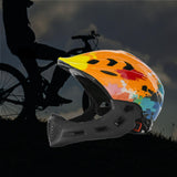 Bike Helmet for Kids Fashion Bicycle Helmet for Biking Outdoor Rock Climbing Orange