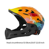 Bike Helmet for Kids Fashion Bicycle Helmet for Biking Outdoor Rock Climbing Orange