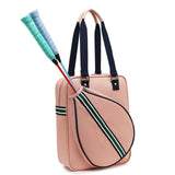 Tennis Racket Bag Tennis Bag for Badminton Racket Outdoor Activities Paddles Pink