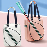 Tennis Racket Bag Tennis Bag for Badminton Racket Outdoor Activities Paddles Pink