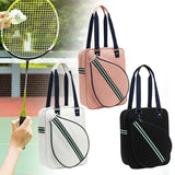 Tennis Racket Bag Tennis Bag for Badminton Racket Outdoor Activities Paddles Pink