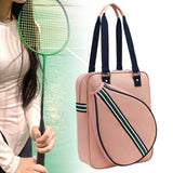 Tennis Racket Bag Tennis Bag for Badminton Racket Outdoor Activities Paddles Pink