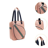 Tennis Racket Bag Tennis Bag for Badminton Racket Outdoor Activities Paddles Pink