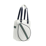 Tennis Racket Bag Tennis Bag for Badminton Racket Outdoor Activities Paddles White