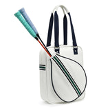 Tennis Racket Bag Tennis Bag for Badminton Racket Outdoor Activities Paddles White