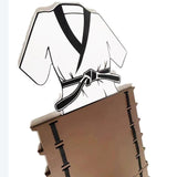 Karate Belt Display Rack Wall Mount Belt Display Hanging Holder Storage Rack