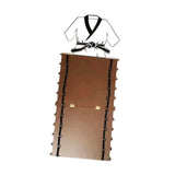 Karate Belt Display Rack Wall Mount Belt Display Hanging Holder Storage Rack