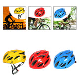 Bike Helmet for Adults 57cm-62cm for Outdoor Sports Bicycling Roller Skating Yellow