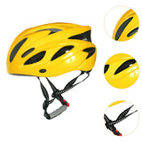 Bike Helmet for Adults 57cm-62cm for Outdoor Sports Bicycling Roller Skating Yellow