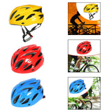 Bike Helmet for Adults 57cm-62cm for Outdoor Sports Bicycling Roller Skating Yellow