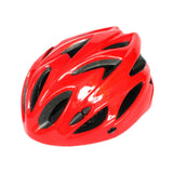 Bike Helmet for Adults 57cm-62cm for Outdoor Sports Bicycling Roller Skating Red