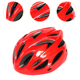 Bike Helmet for Adults 57cm-62cm for Outdoor Sports Bicycling Roller Skating Red