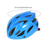 Bike Helmet for Adults 57cm-62cm for Outdoor Sports Bicycling Roller Skating Blue