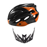 Bike Helmet Breathable Adjustable Bicycle Helmet for Biking Riding Bicycling Orange