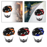 Bike Helmet Breathable Adjustable Bicycle Helmet for Biking Riding Bicycling Orange