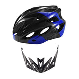 Bike Helmet Breathable Adjustable Bicycle Helmet for Biking Riding Bicycling Blue