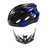 Bike Helmet Breathable Adjustable Bicycle Helmet for Biking Riding Bicycling Blue